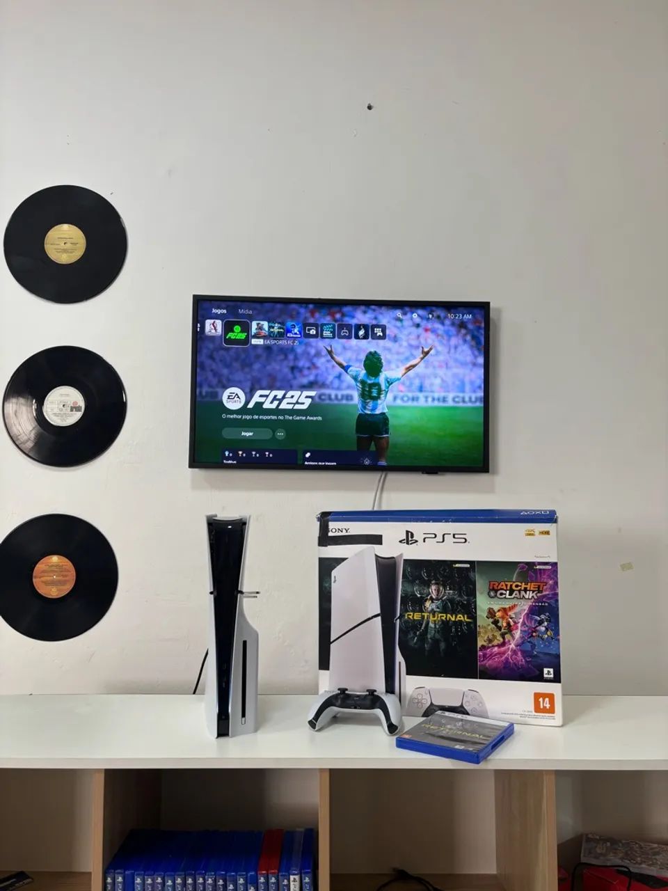Ps5 slim com leitor  - Foto 5