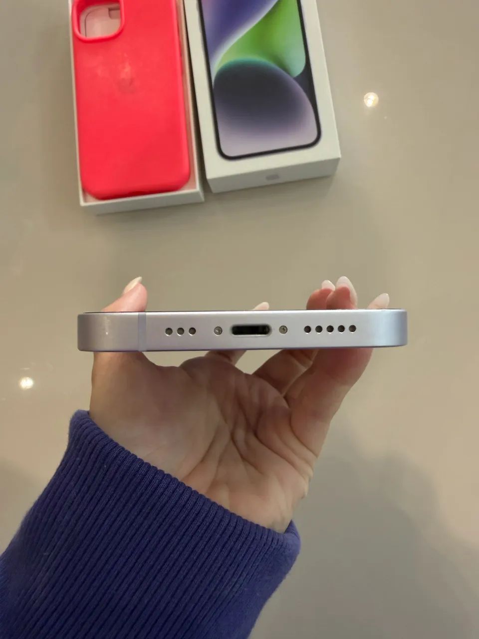 iPhone 14 Purple 256gb  - Foto 2