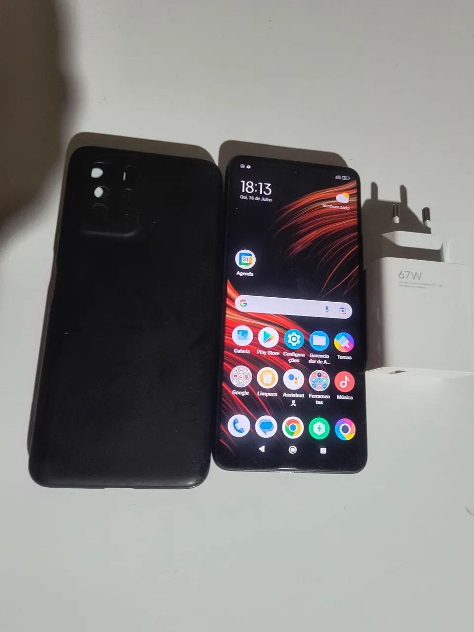 POCO X3 GT 5G 256GB ブラック　本体 中古 Poco X3 GT 256gb 8gb raw 5g NFc conservado - Celulares e