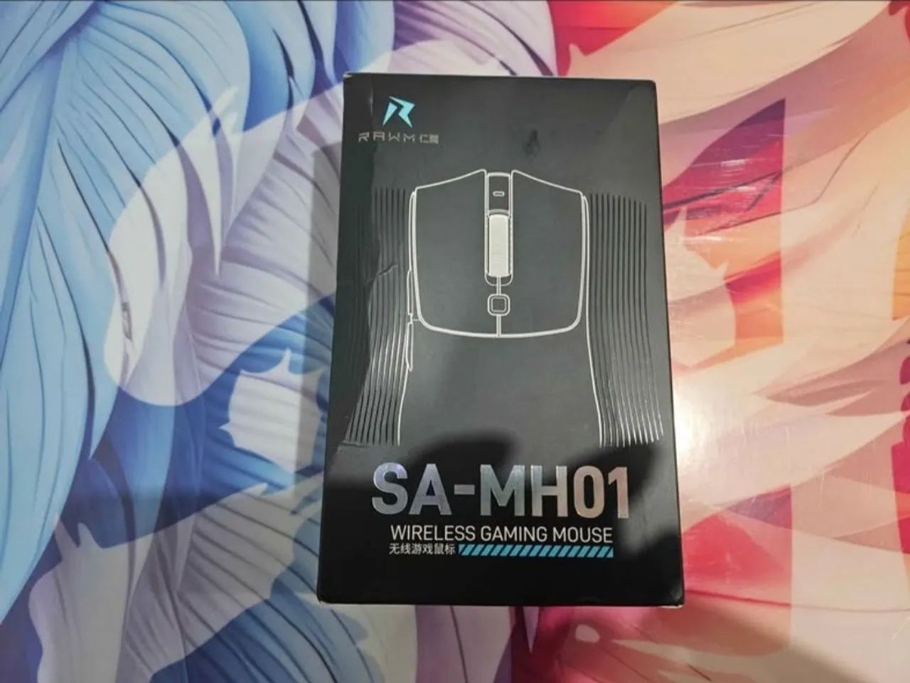 Mouse gamer sem fio rawm mh01  - Foto 5