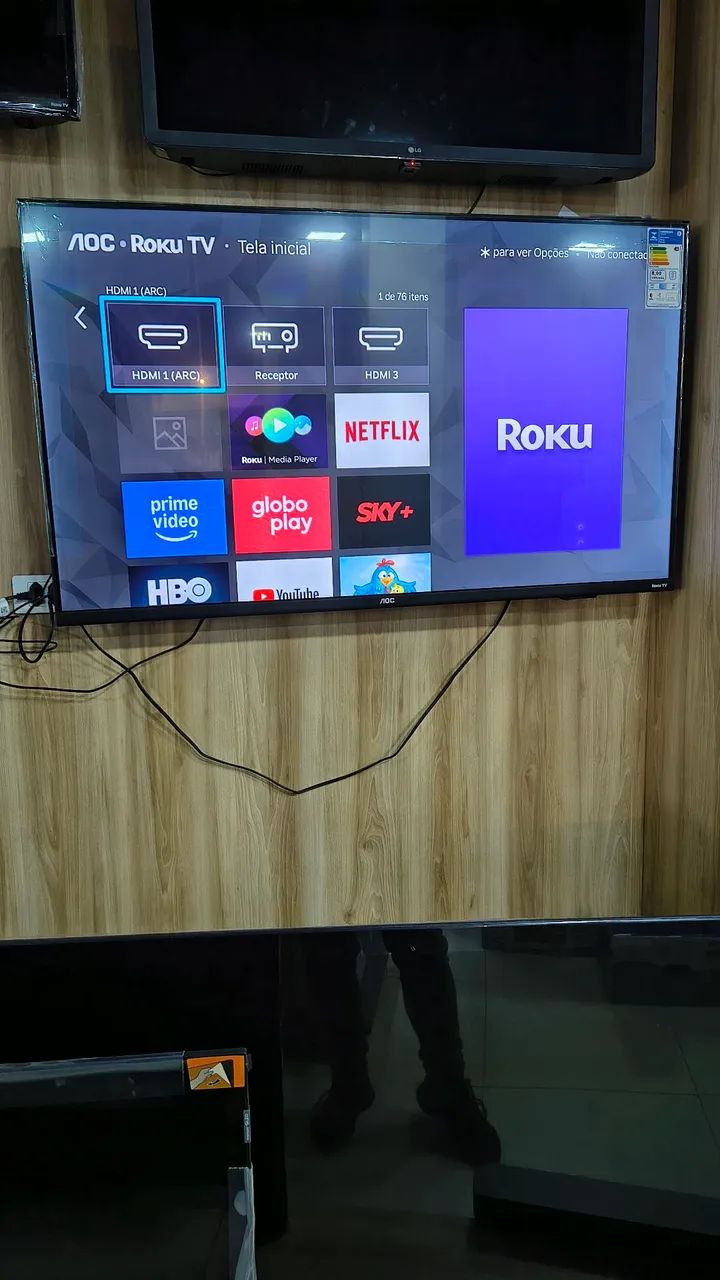 SMART TV AOC 43P - EM LOJA