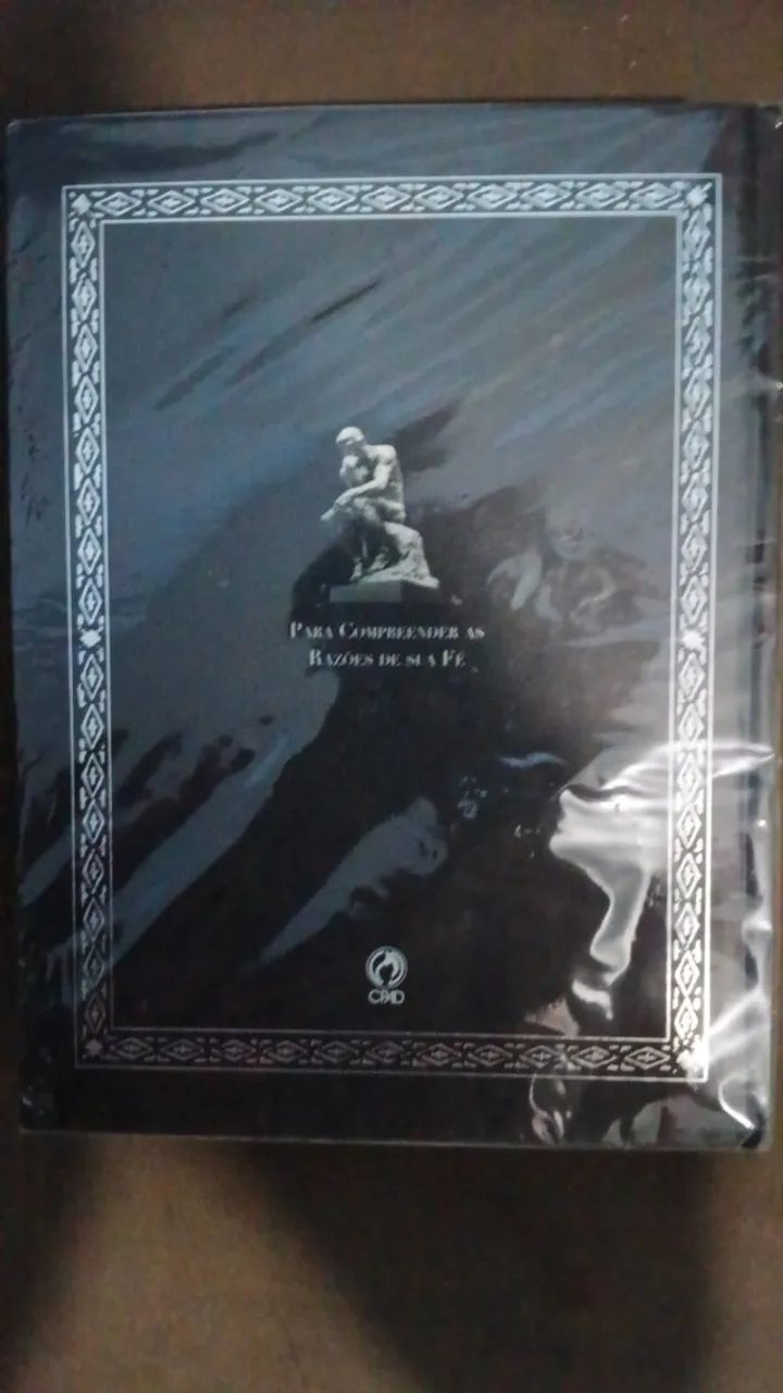 Bíblia de Estudo Apologia Cristã Raridade Não Produzida Capa Dura E Lacrada - Foto 2