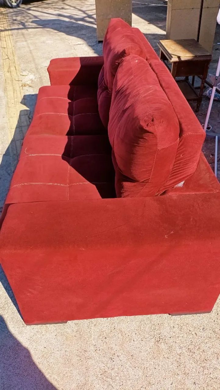 Sofá cama usado reclinável  - Foto 3