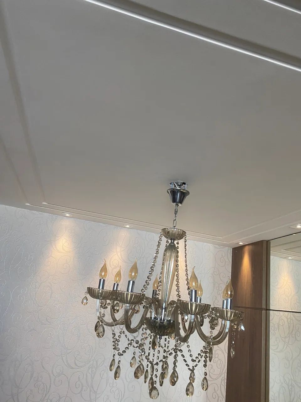 Lustre de cristal para sala. - Foto 2