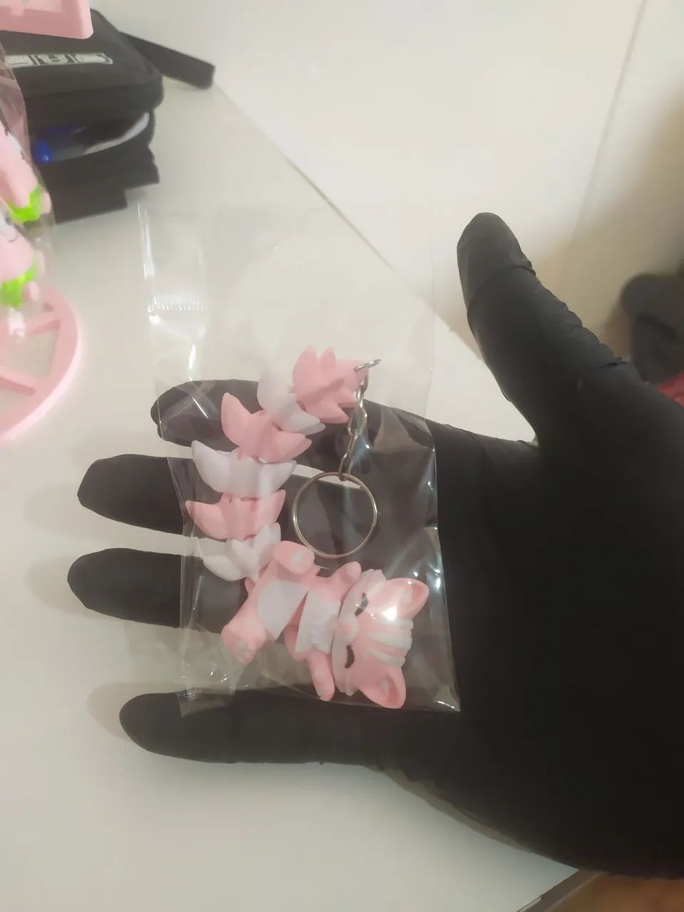 Chaveiro de Gato Flexível