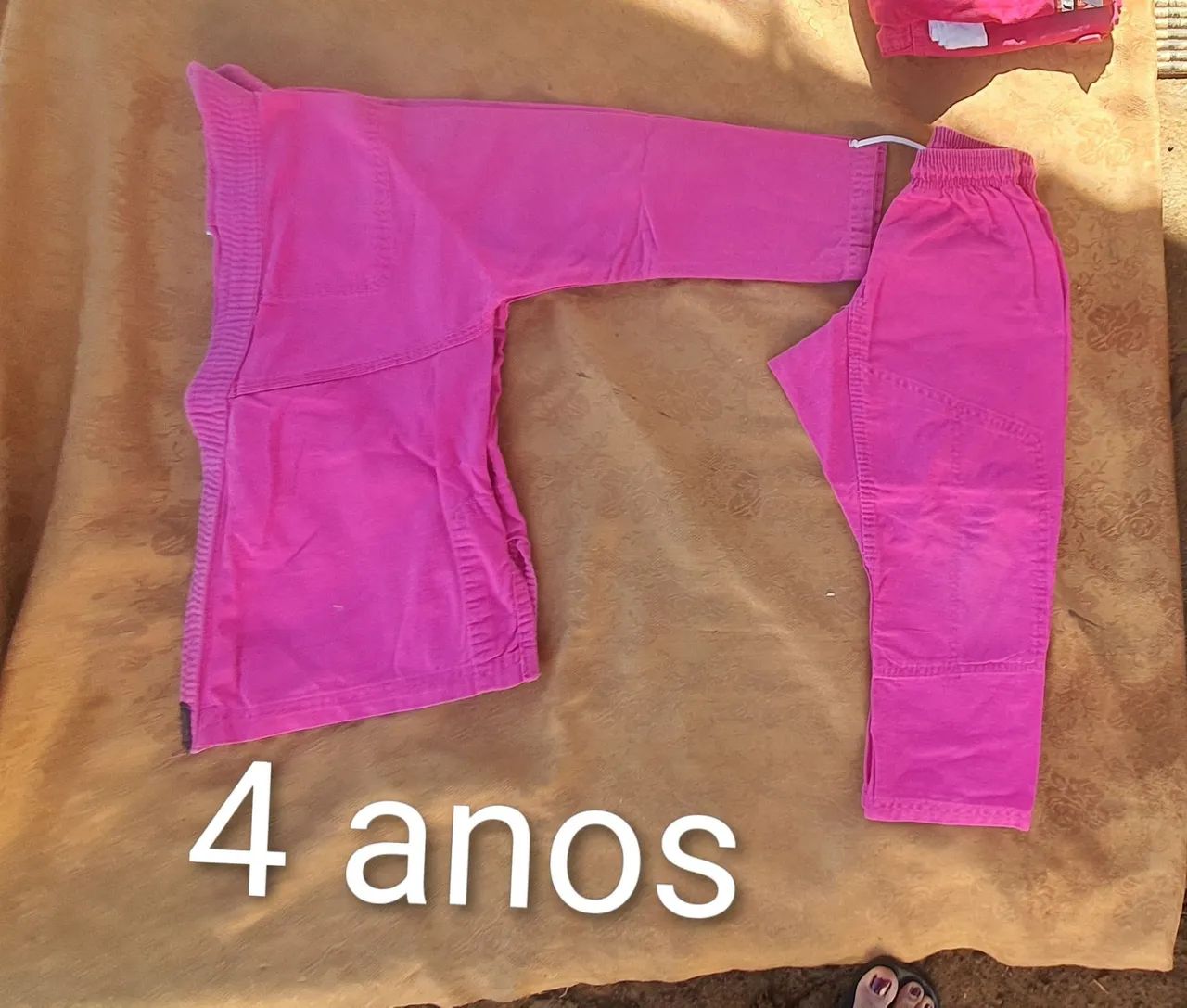 Kimonos rosa 2 e 4 anos - Foto 2