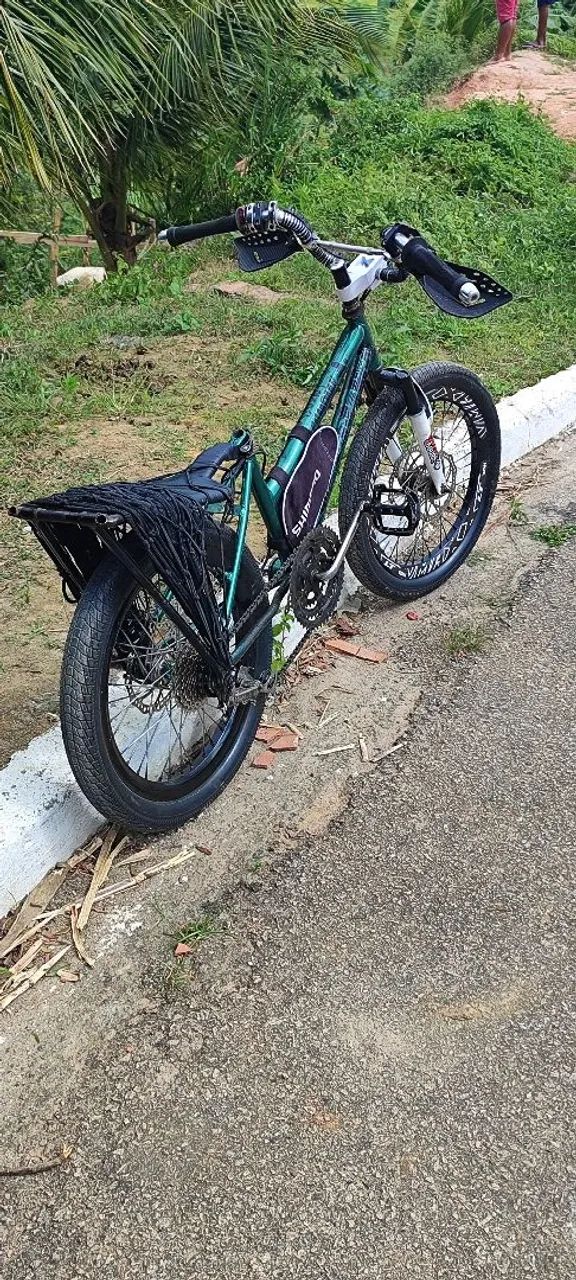 Bike aro 20 com deore 6100 - Foto 4