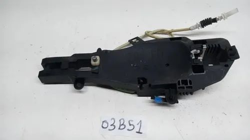 Base Macaneta Porta Dianteira Esquerda Bmw X1 2013 Preto - Peças
