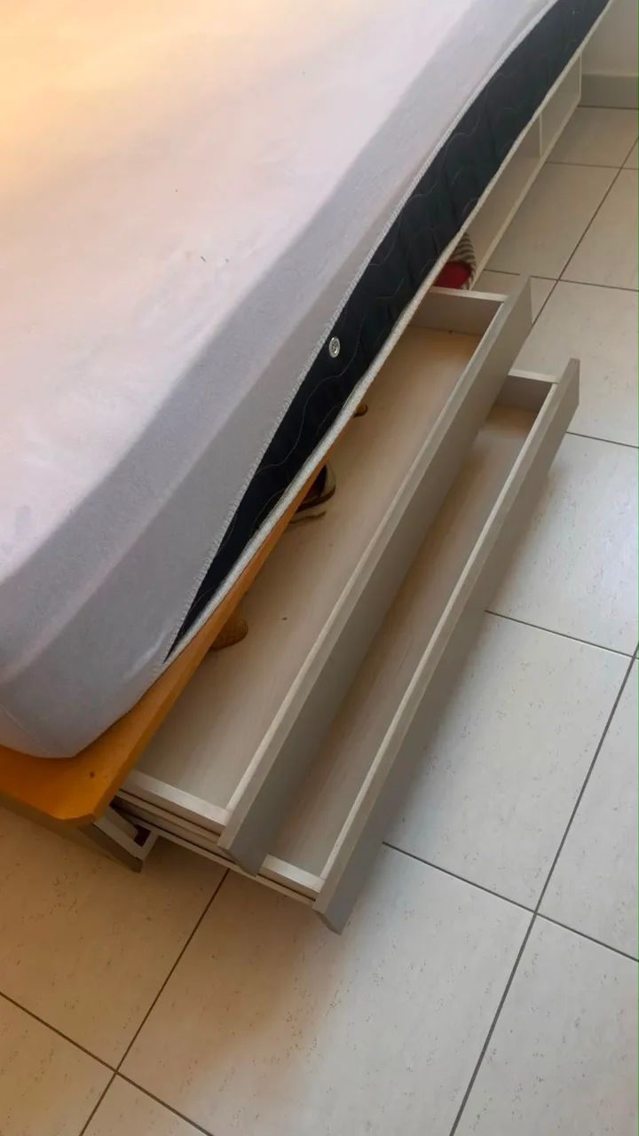 Cama + Colchão Queen - Foto 3