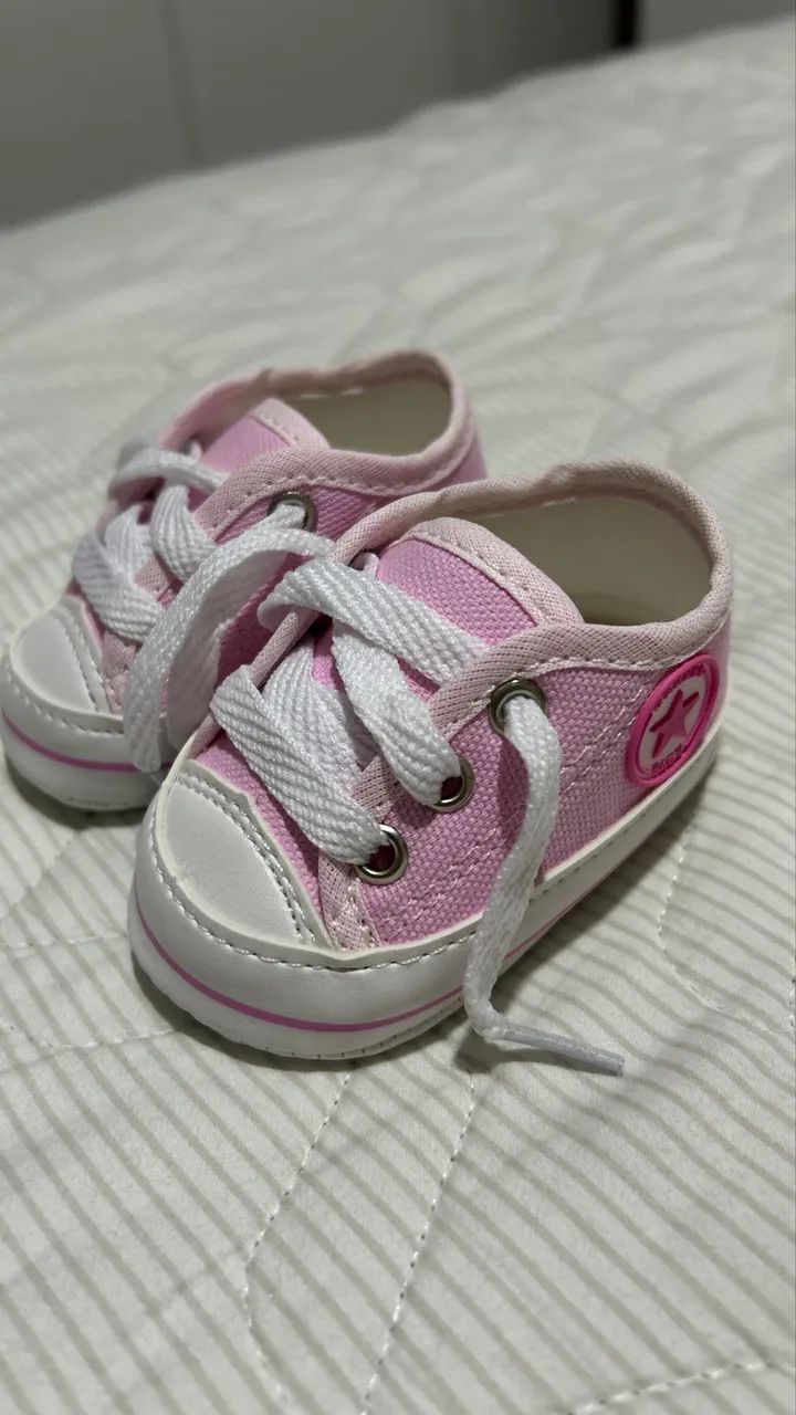 Sapatinhos de Bebê Menina | Kit com 3 pares  - Foto 5