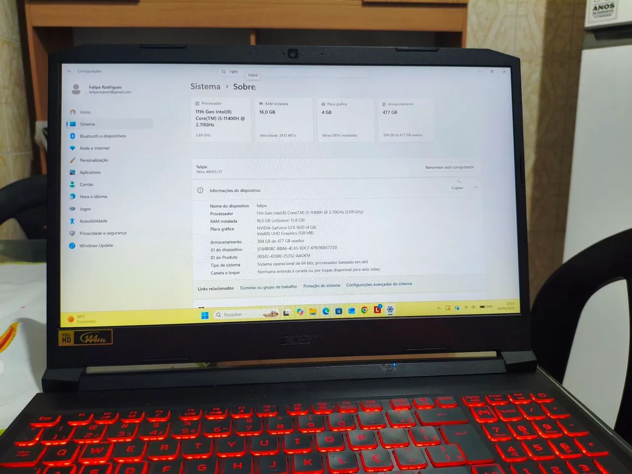 Acer Nitro 5 - Foto 3