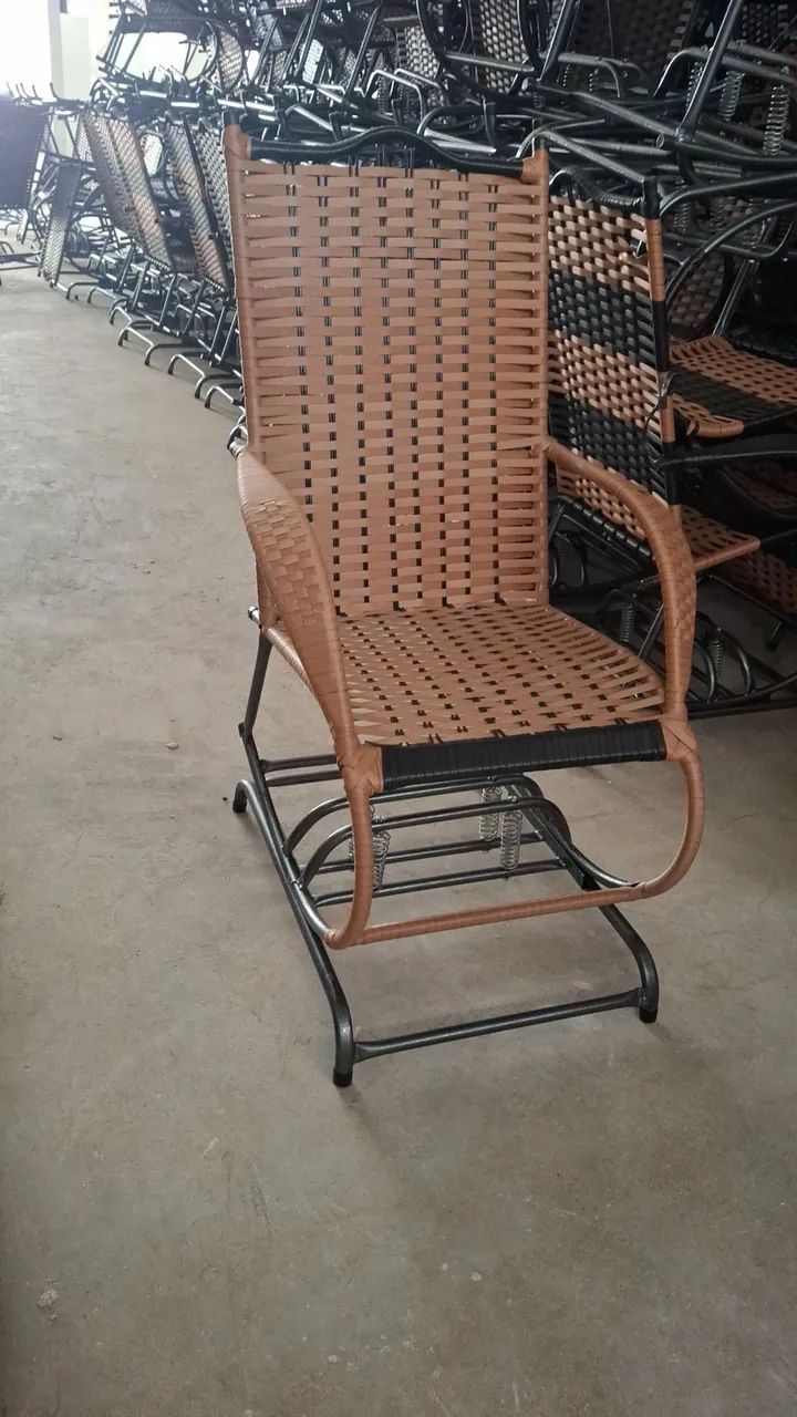 Cadeira de balanço 4 molas