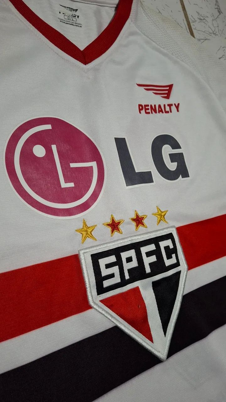 Camisa São Paulo 2001/2002 G - Foto 3