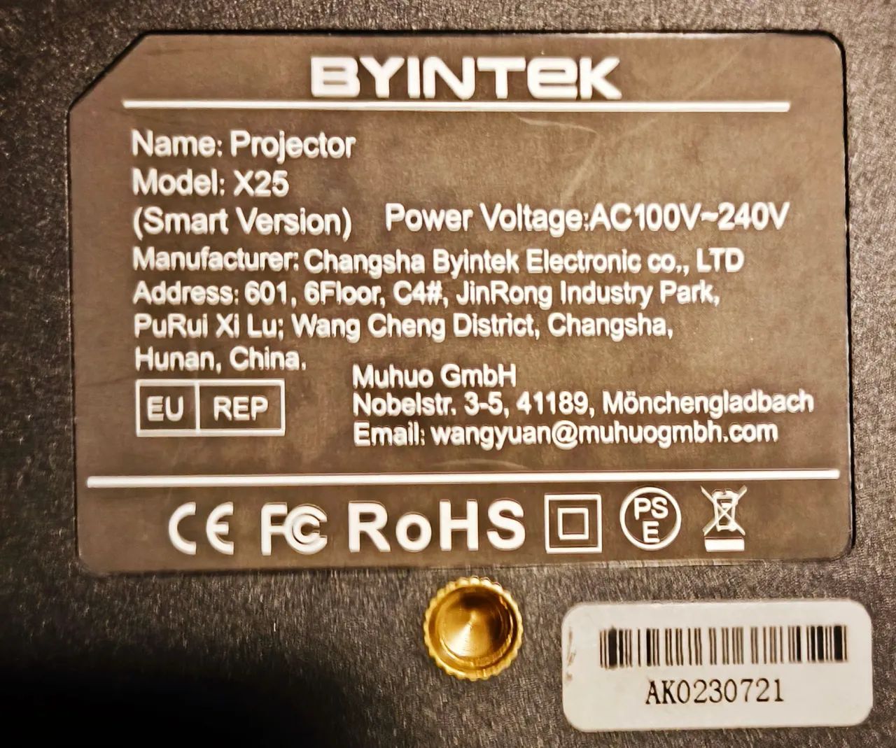 Projetor ByIntek X25 - Foto 4