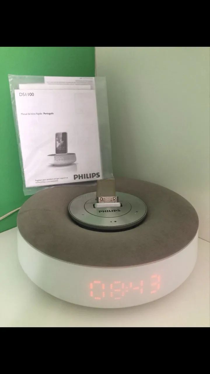 Dock Station Philips DS1100 com entrada Lightning