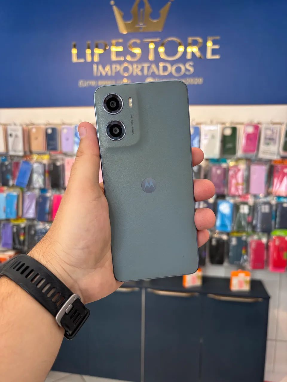 Celular moto G05 todo original nunca aberto com caixa e carregador  - Foto 3