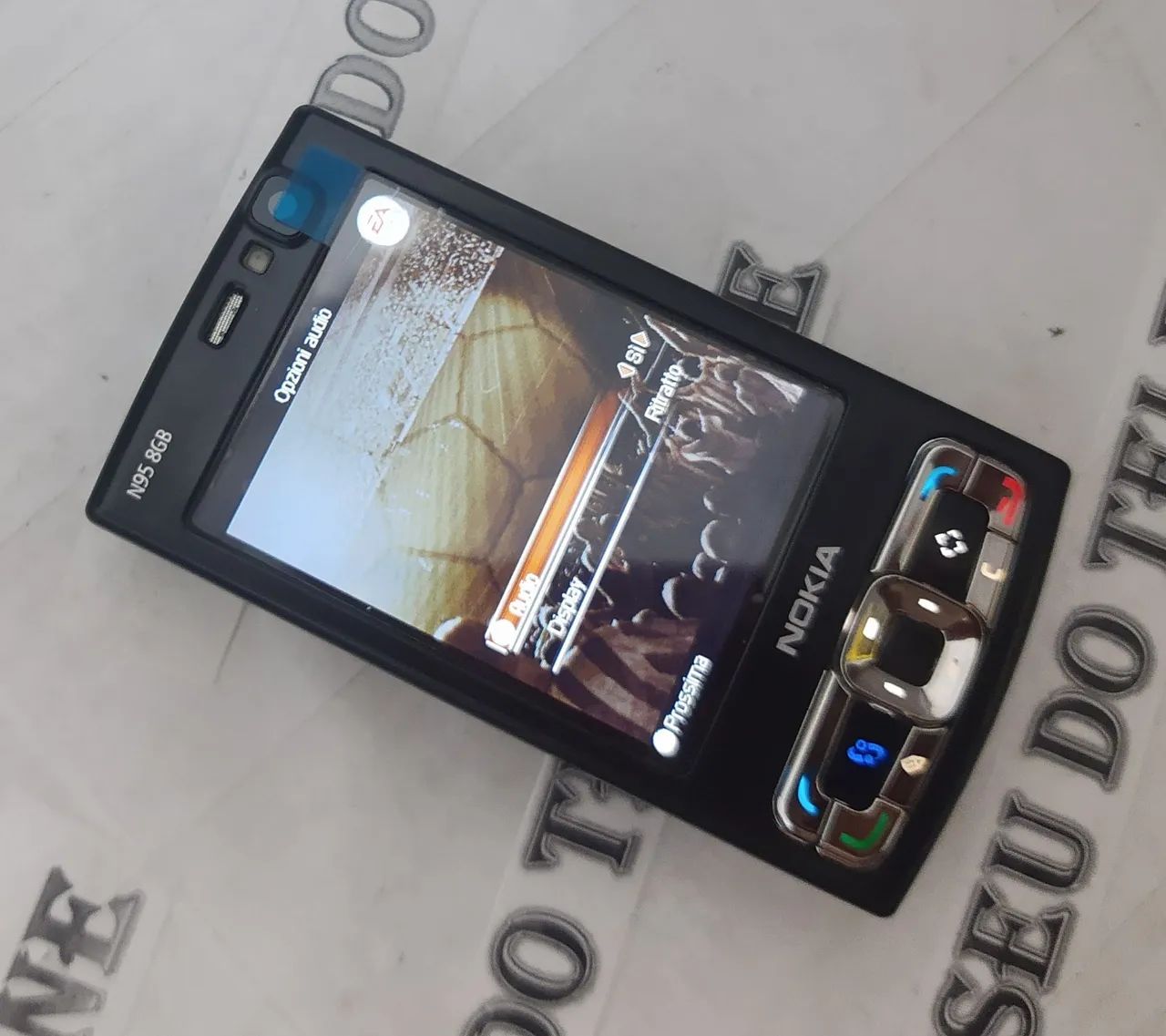 N95 Nokia Black celular antigo funcionando RELIQUIA 