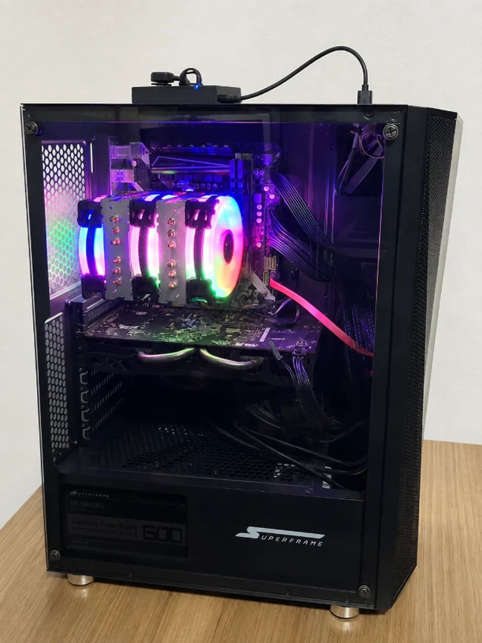 PC Gamer GTX 1060 3GB | 16GB RAM | SSD 768GB | RGB - Computadores