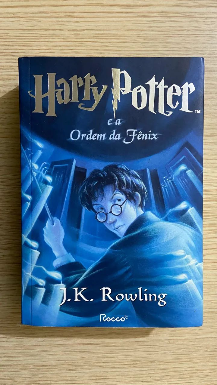 Livro Harry Potter e a Ordem da Fênix