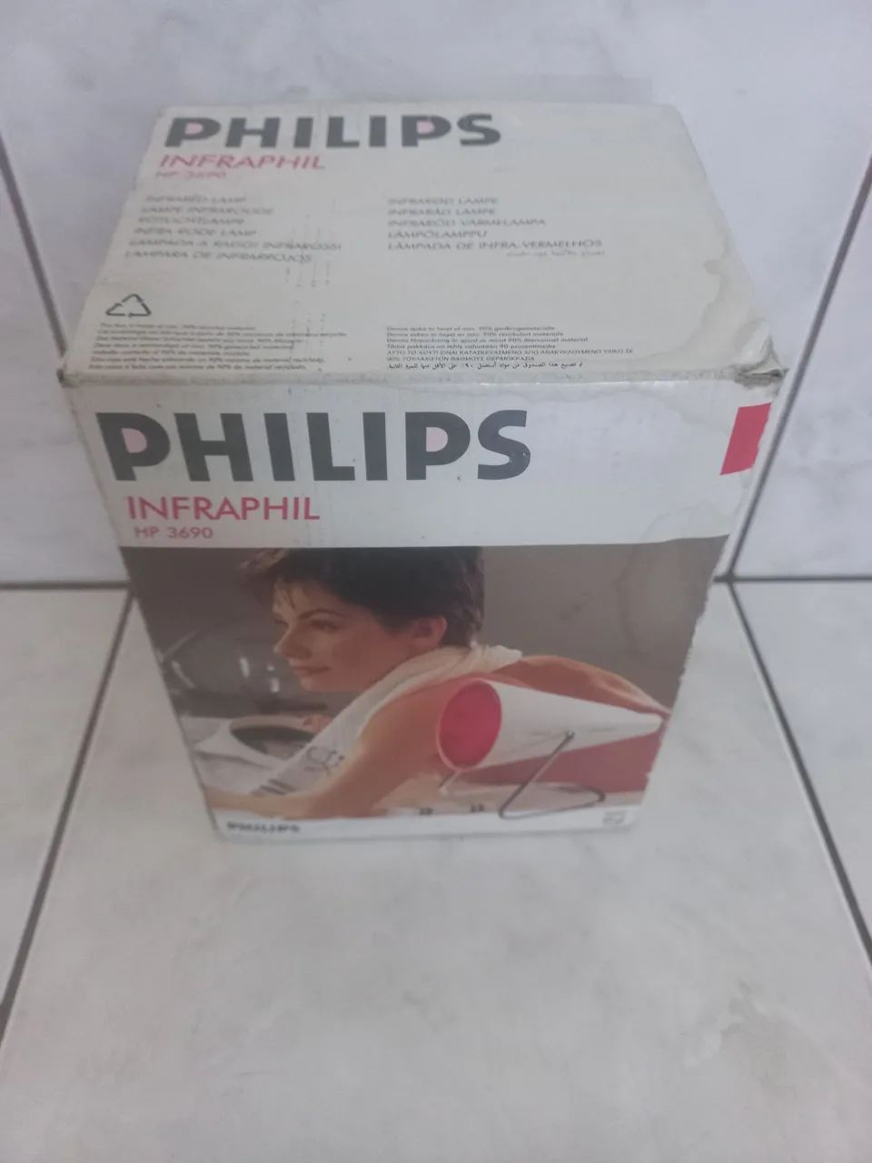 Antiga LÂMPADA INFRAVERMELHO  PHILIPS  FUNCIONANDO - Foto 3