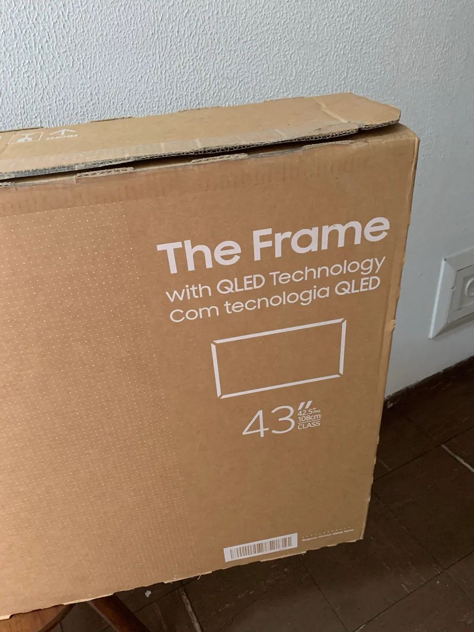 CAIXA VAZIA-Tv SAMSUNG 43? Polegadas,acompanha isopores de proteção  - Foto 2