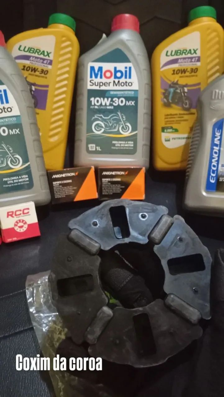 Coxim da coroa moto 125 150 160 Titan factor fan start  - Foto 2