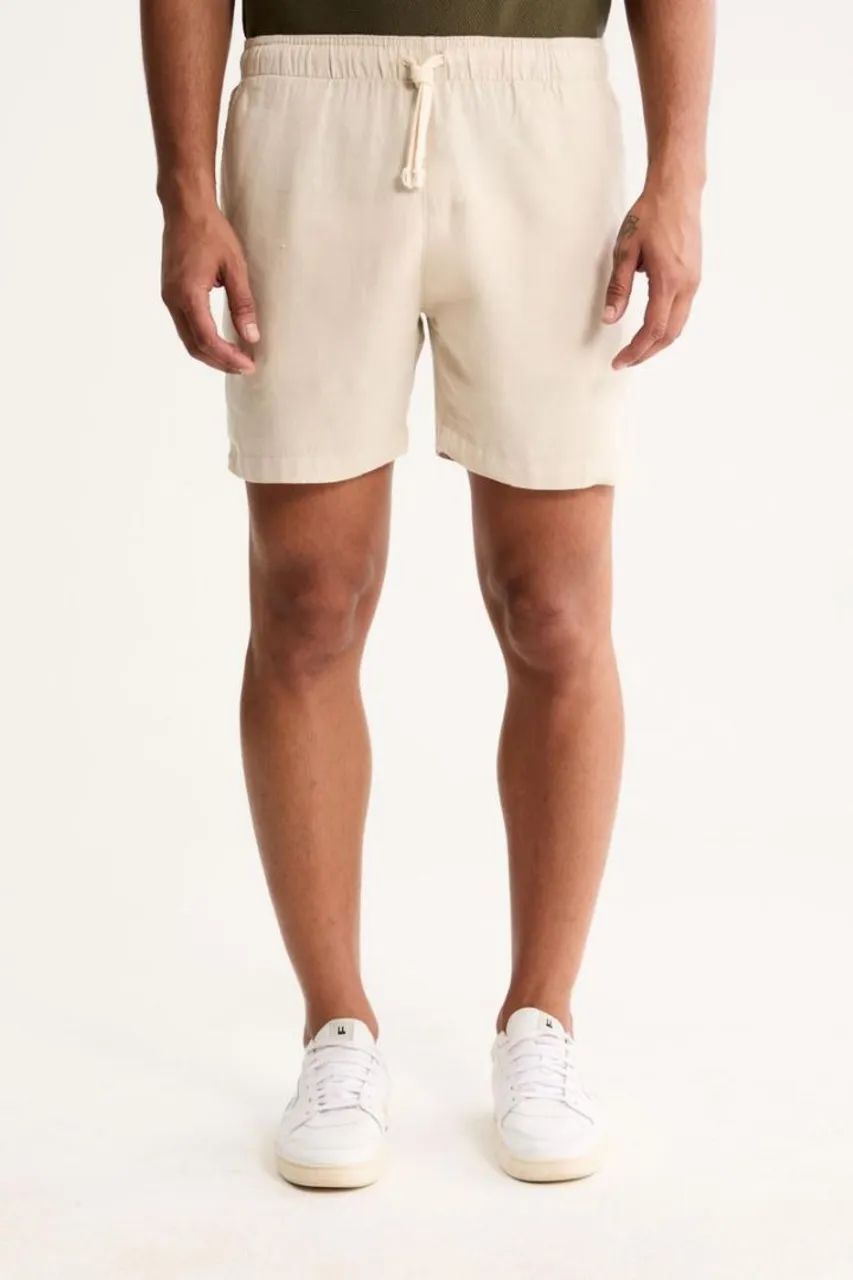 Short Puro Linho Píer Foxton