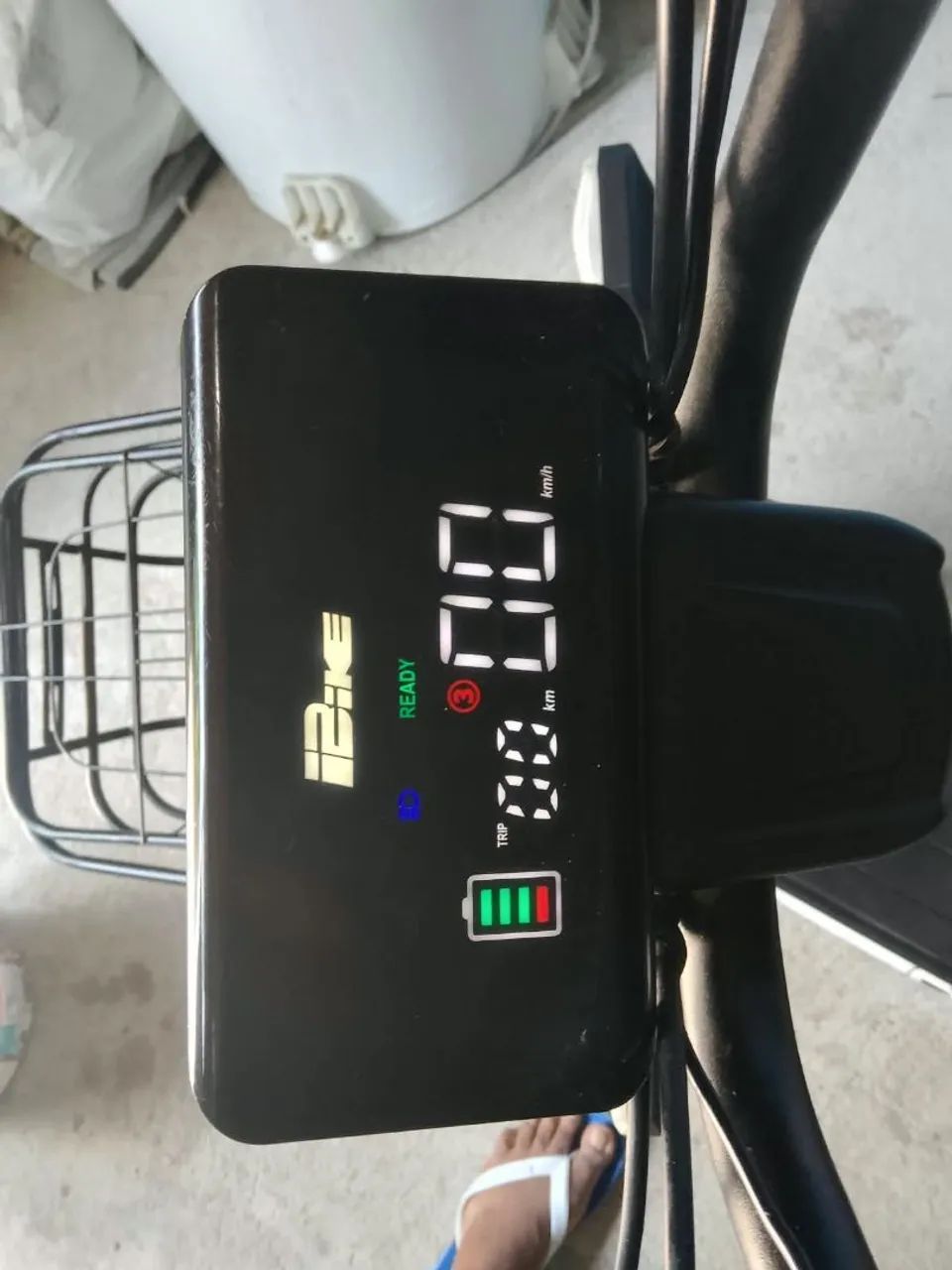 Bicicleta elétrica em ótimo estado  - Foto 5