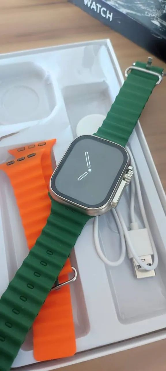 Smartwatch ultra com pulseira Extra  - Foto 3