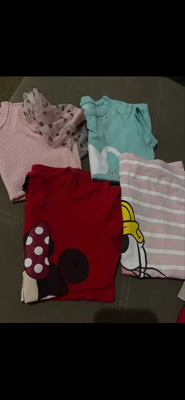 Lote de menina TAM8 e 10 roupas  - Foto 6