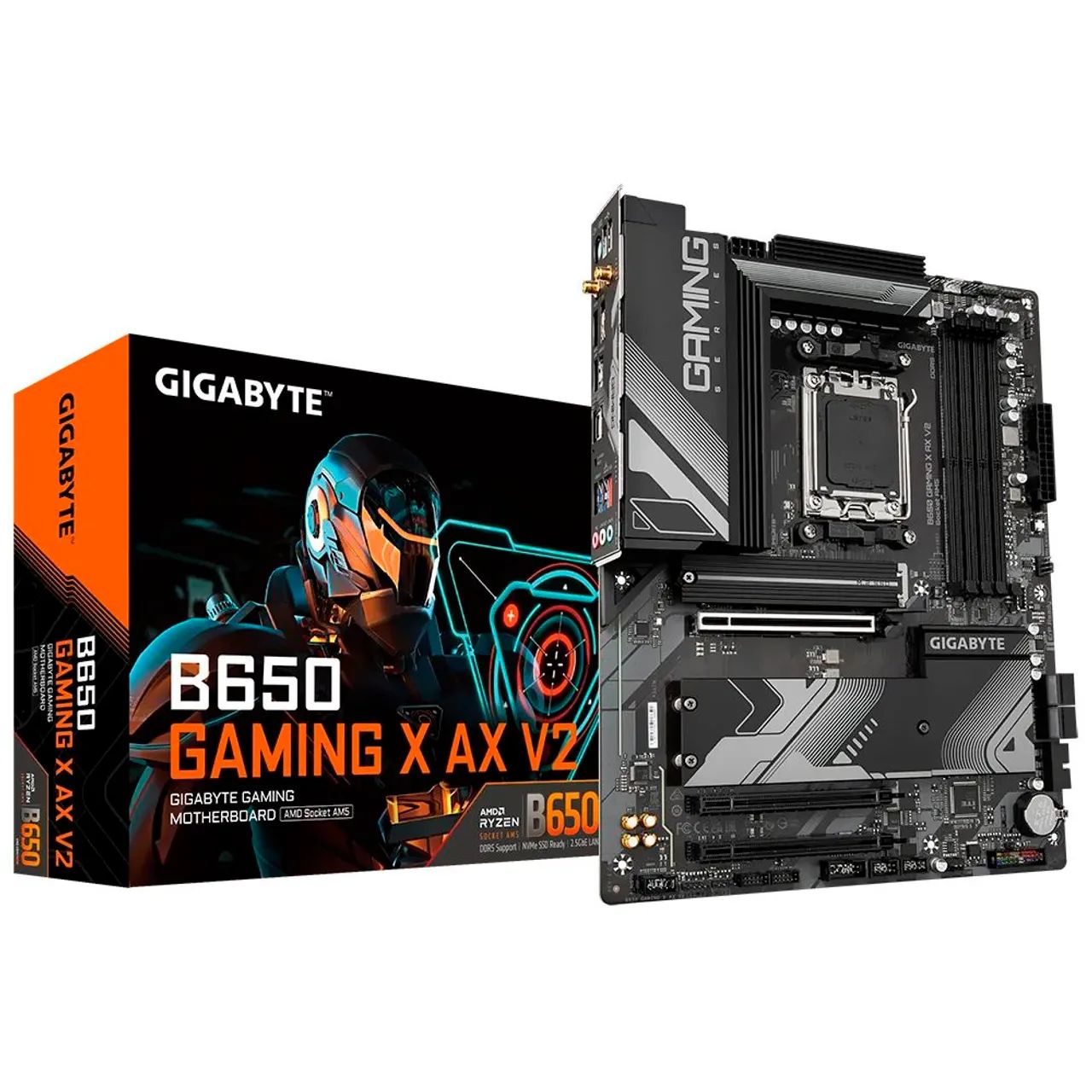 Placa Mãe Gigabyte B650 Gaming X AX V2 Socket AM5 / DDR5