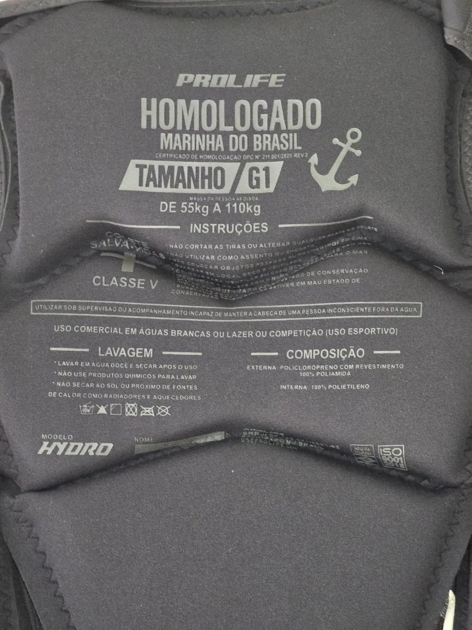Colete Hydro PRO LIFE (M) - Foto 4