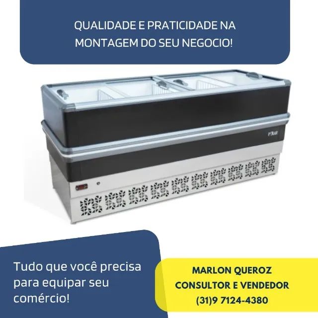 Freezer Ilha de 2M Polar