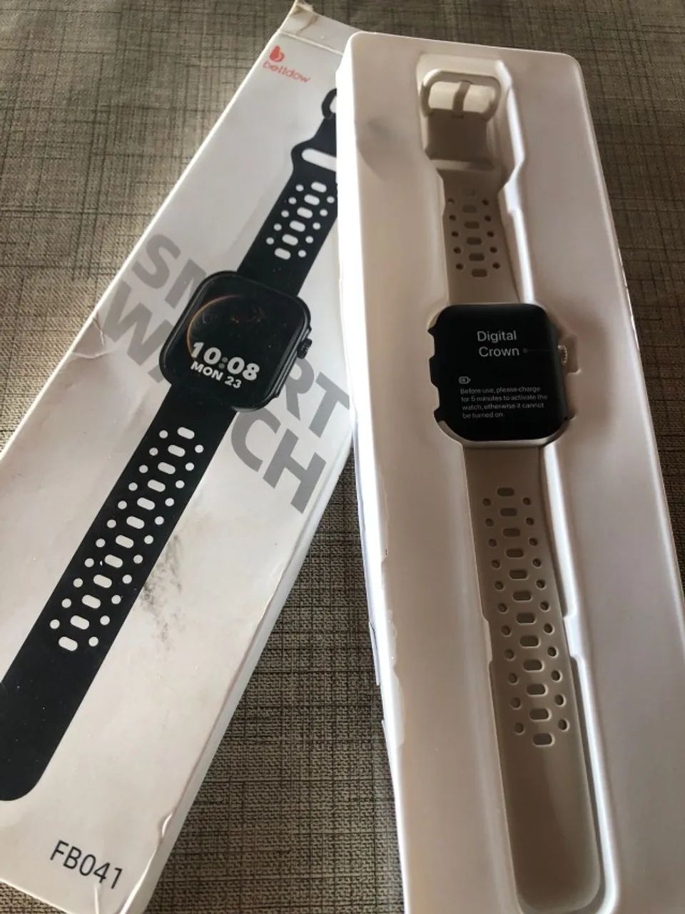 Relógio Smartwatch Bettdow - Fb041 - Cinza Claro  - Foto 3