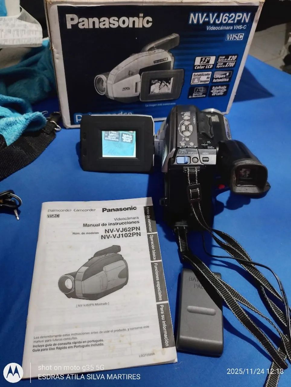 Filmadora Panasonic vhs - Foto 3