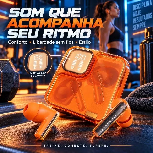 FONE DE OUVIDO ALTA PERFORMANCE QCY  - Foto 4