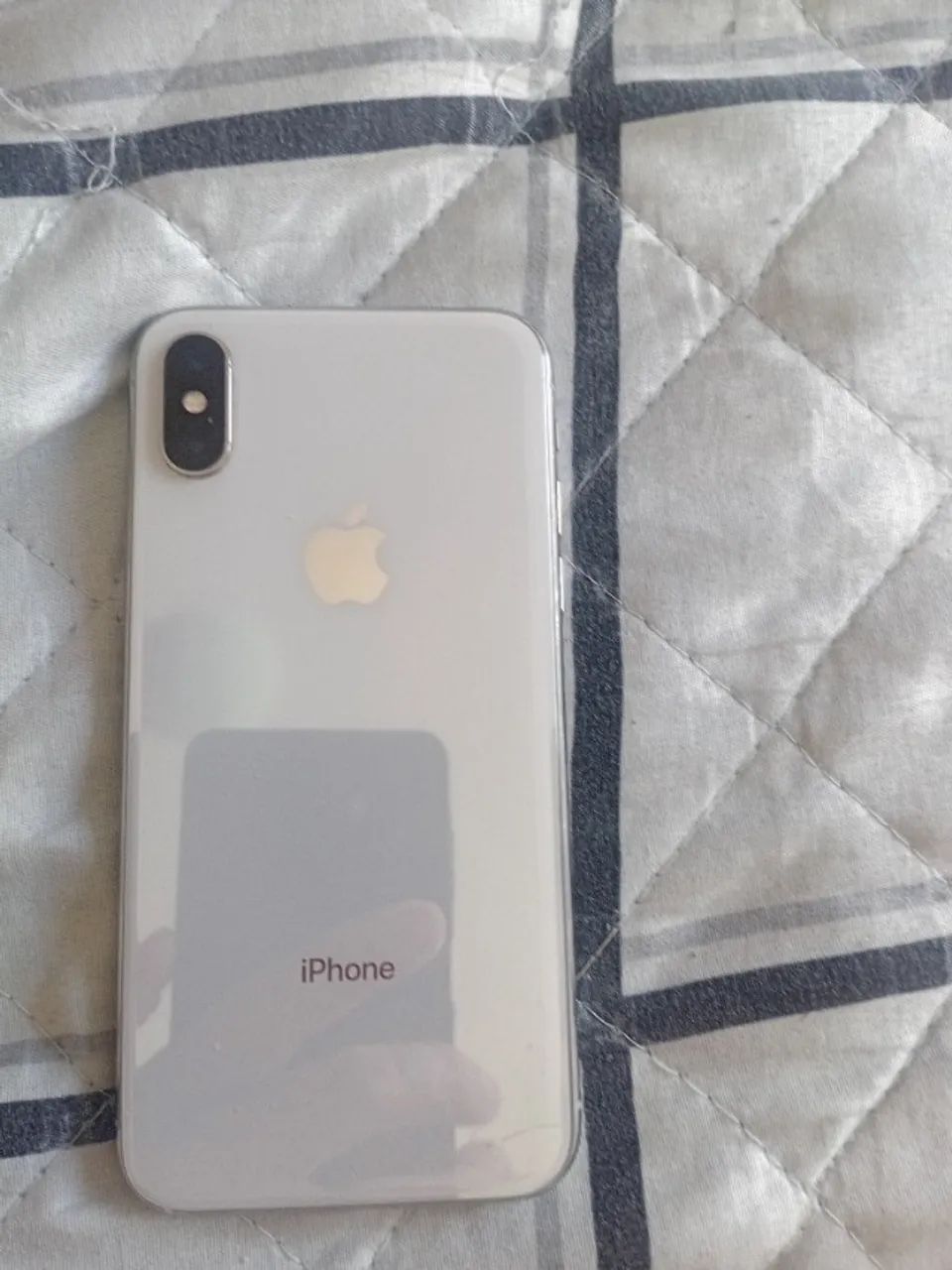 Iphone x, 64gb, detalhe no visor, lacrado, original. - Celulares e