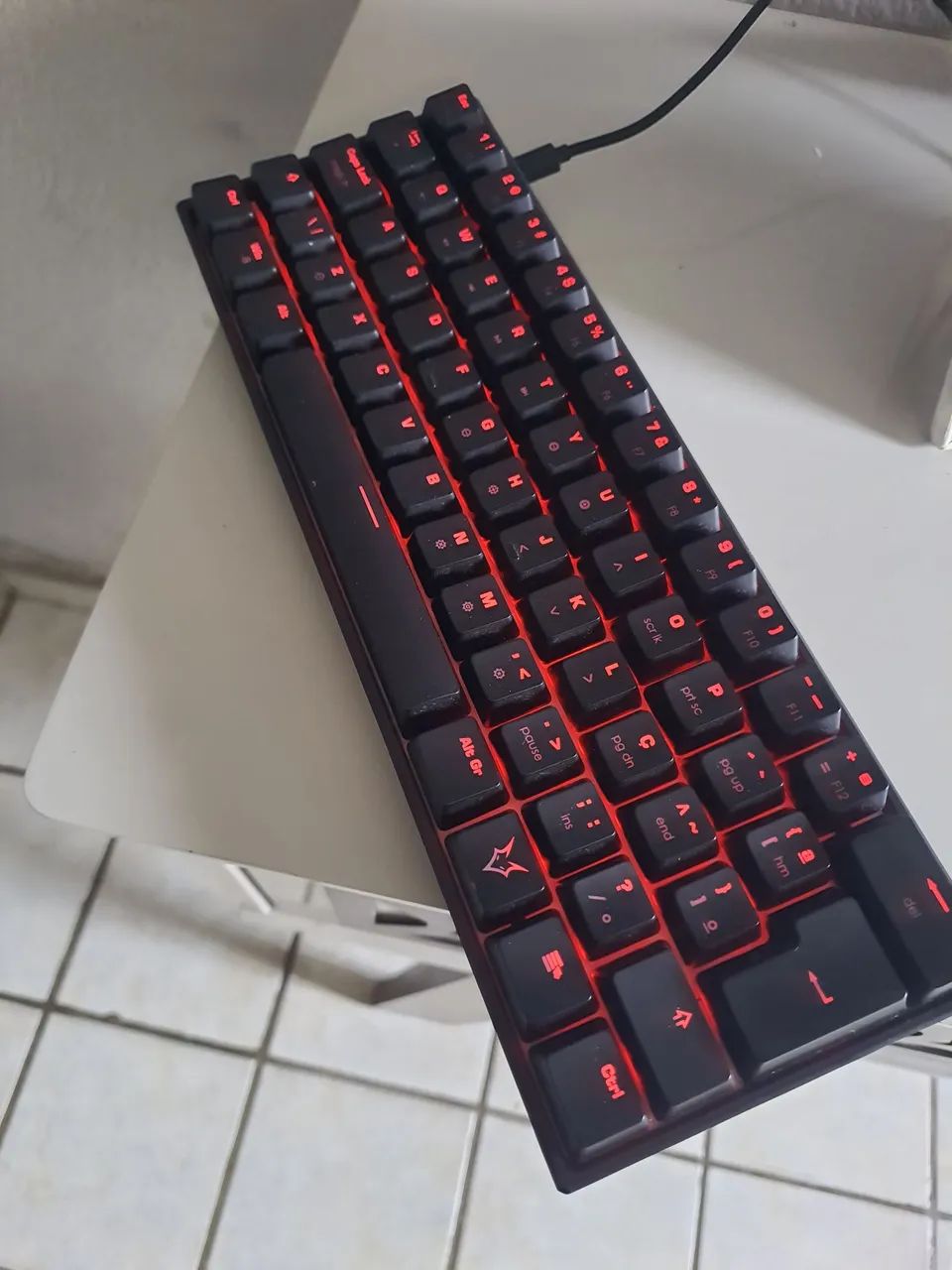 Teclado gamer 60%