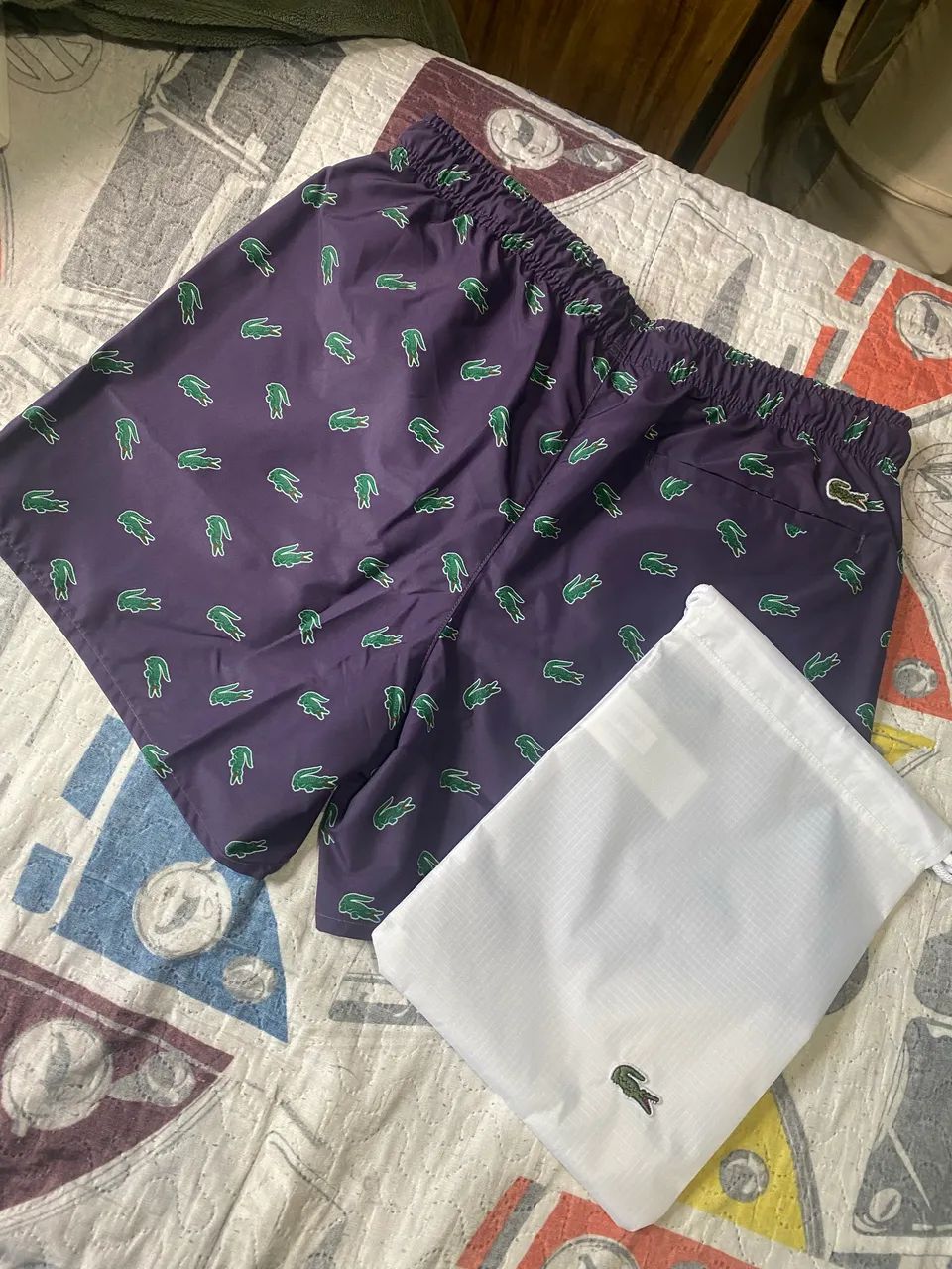 Short de banho Lacoste  - Foto 3