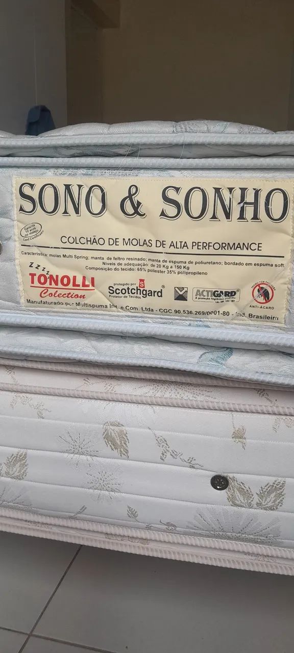 Colchoes de mola solteiro - Foto 4