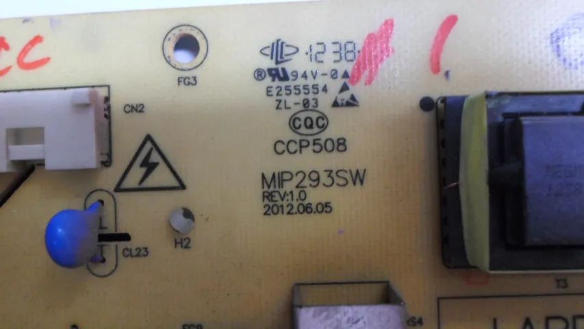 Placa Fonte Mip293sw Compativel Para Tv H BUSTER Hbtv-29d07hd - Foto 6