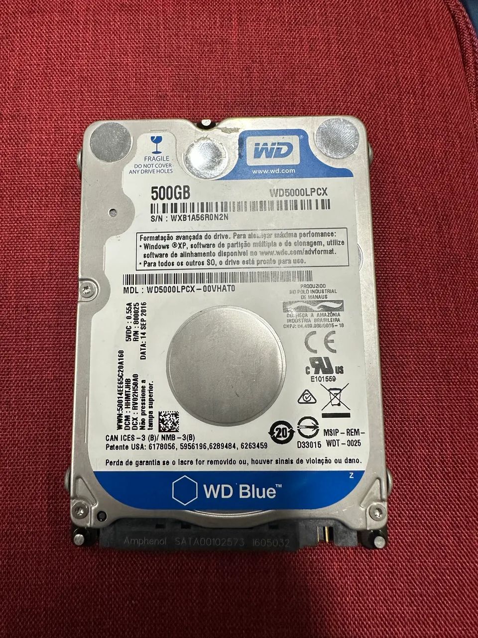 Hd 500gb WDBlue