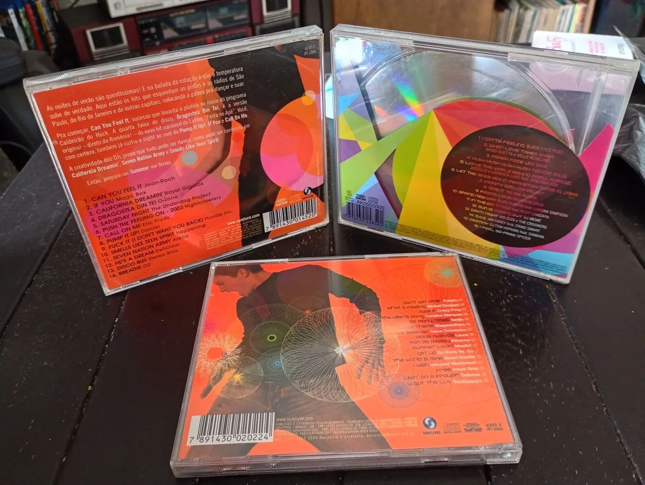 CDs SUMMER Eletrohits 1 / 2 / 6 Usados - Foto 2