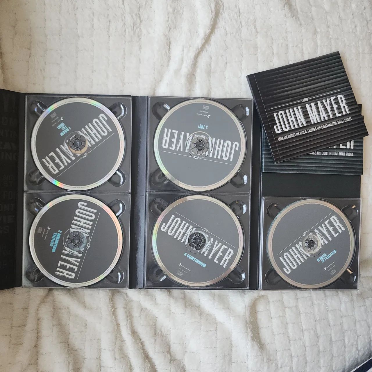 John Mayer Box com 5 CDs + livreto ótimo estado - Foto 4