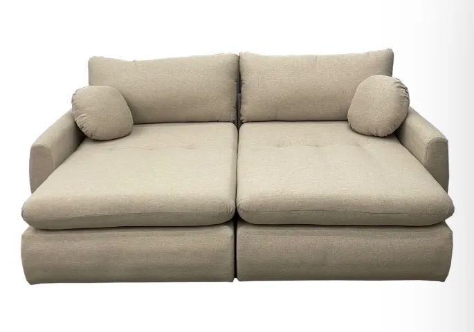 Sofá Retrátil Ravello 230cm 4 Lugares em Linho - Foto 2
