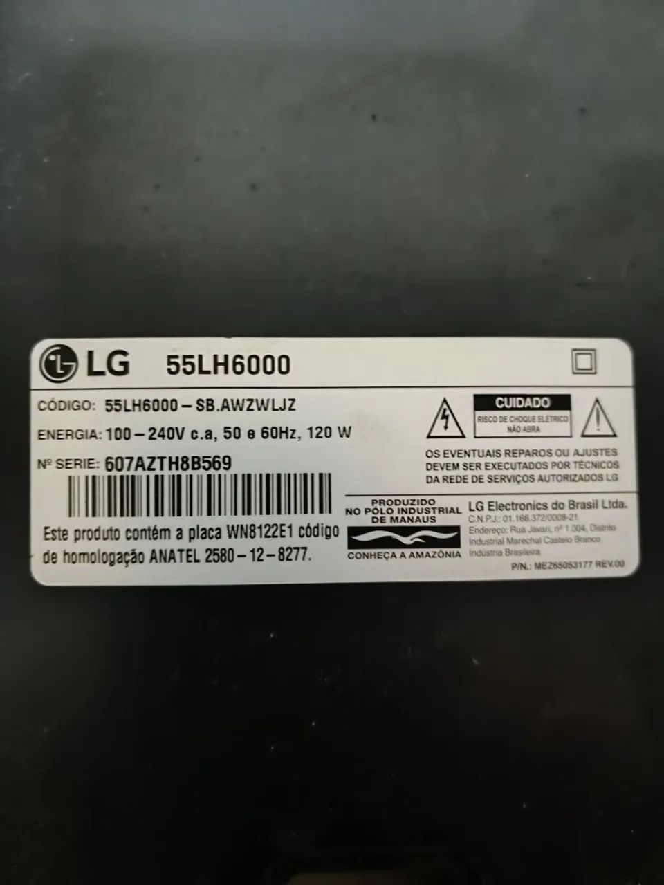 Alto falantes smart tv LG 55 polegadas lh6000 - Foto 5