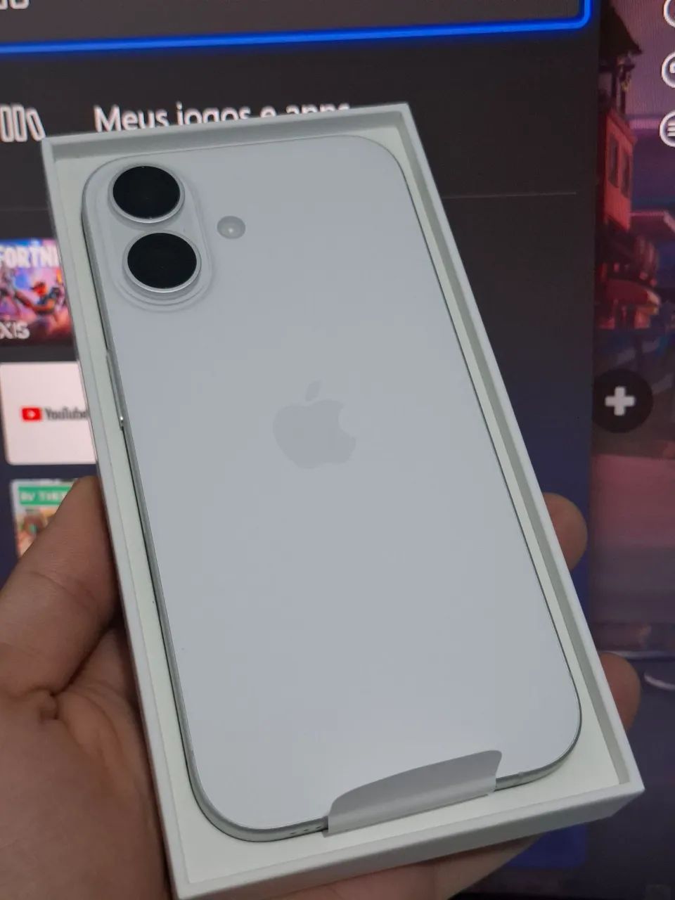 Apple iPhone 16 (512 GB) - Branco  - Foto 4