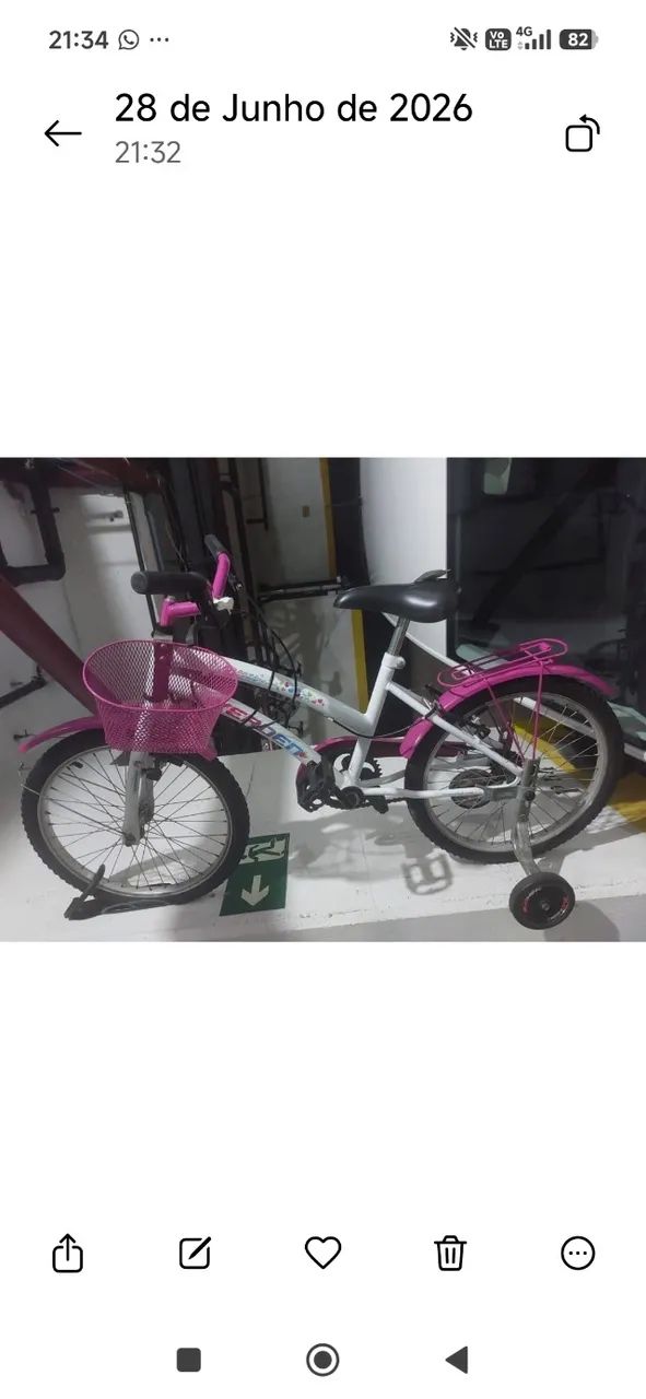 Bicicleta Juvenil belissima Aro 20 - Foto 2