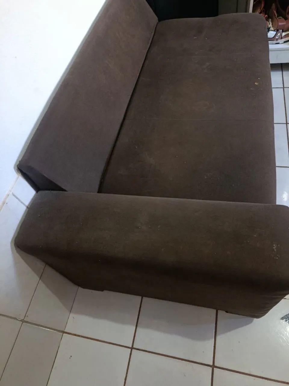 Sofá de canto excelente   com travesseiro pra vir buscar - Foto 3