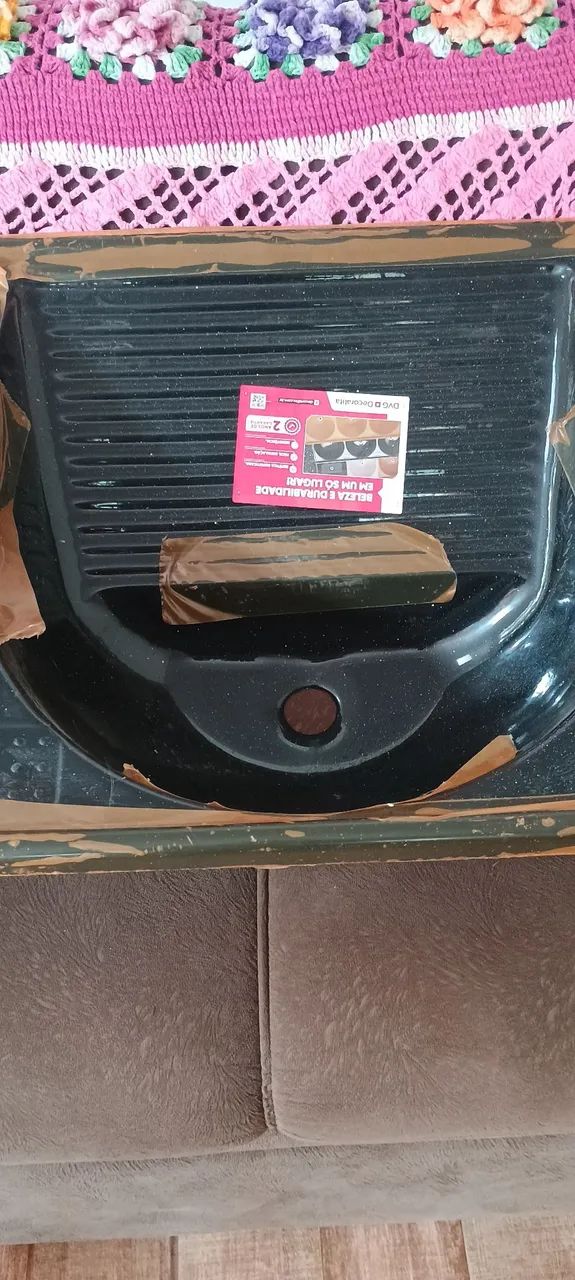Tanque marmorite novo sem uso valor 130 reais retirar zona norte 